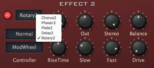 Diva Effects panel