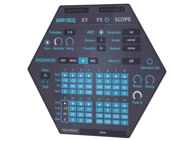 Arpeggiator and Sequencer in Hive