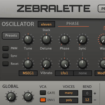 u-he zebralette synth thumbnail