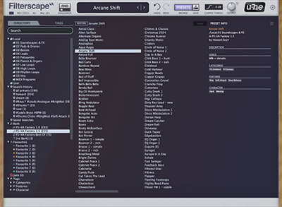 Preset Browser