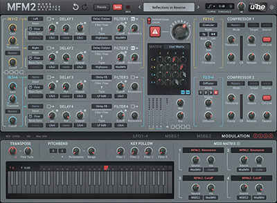 Main UI + Modulation tab