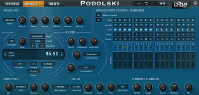Podolski’s arpeggiator