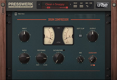 Alternate Presswerk alternate view: drum compressor
