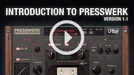 Introduction to Presswerk